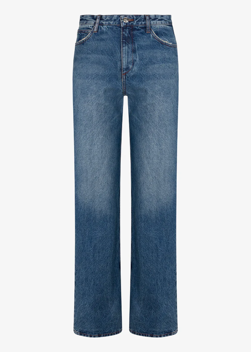5 Pocket Baggy Denim in Eva