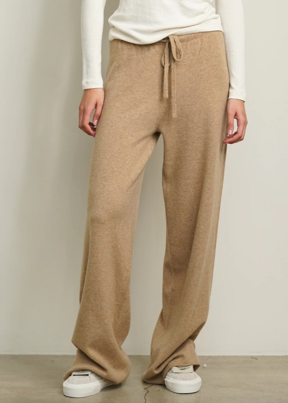 Adler Relaxed Pull On Pant in Camel
