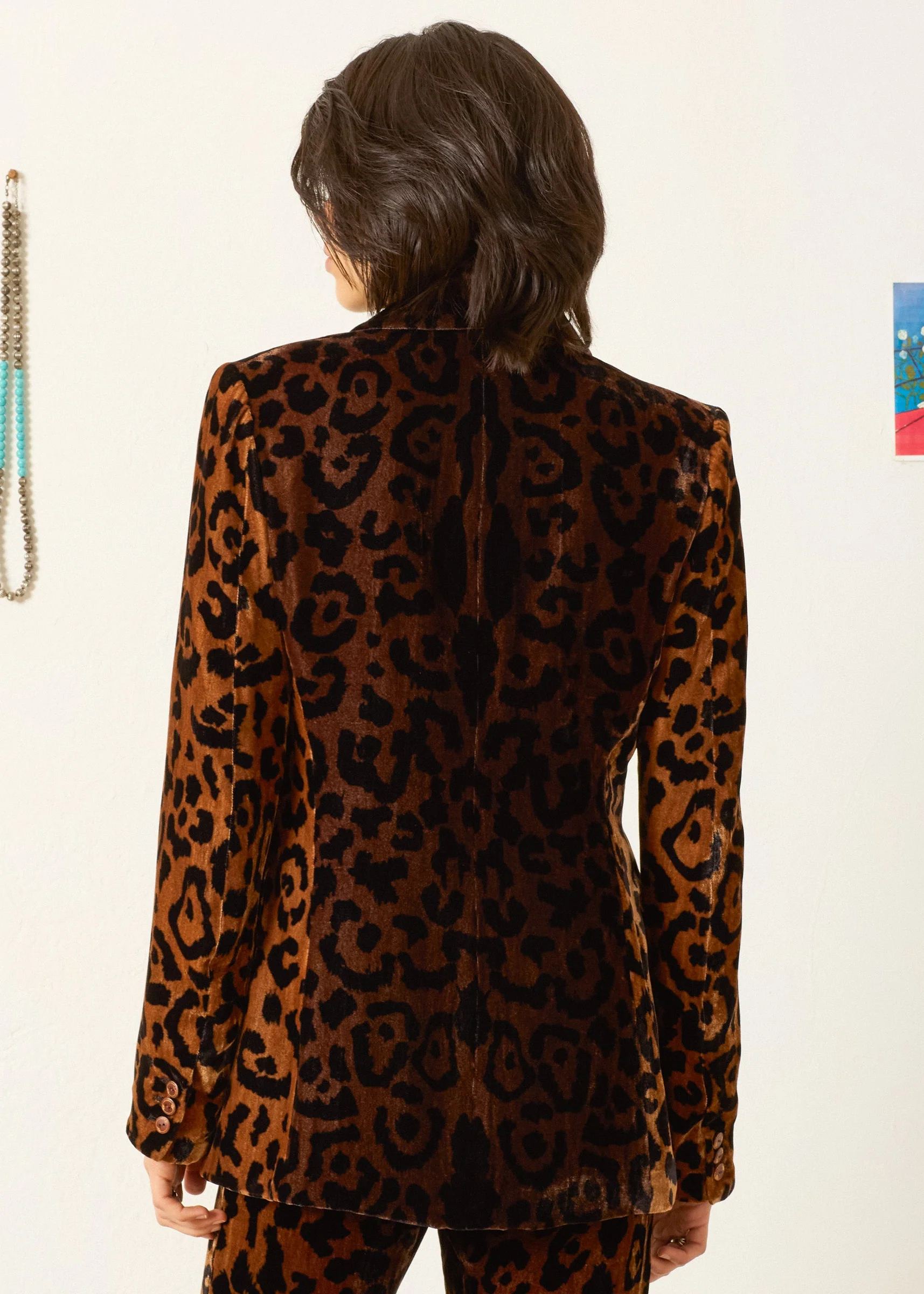 Afternoon Leopard Blazer - Image 2