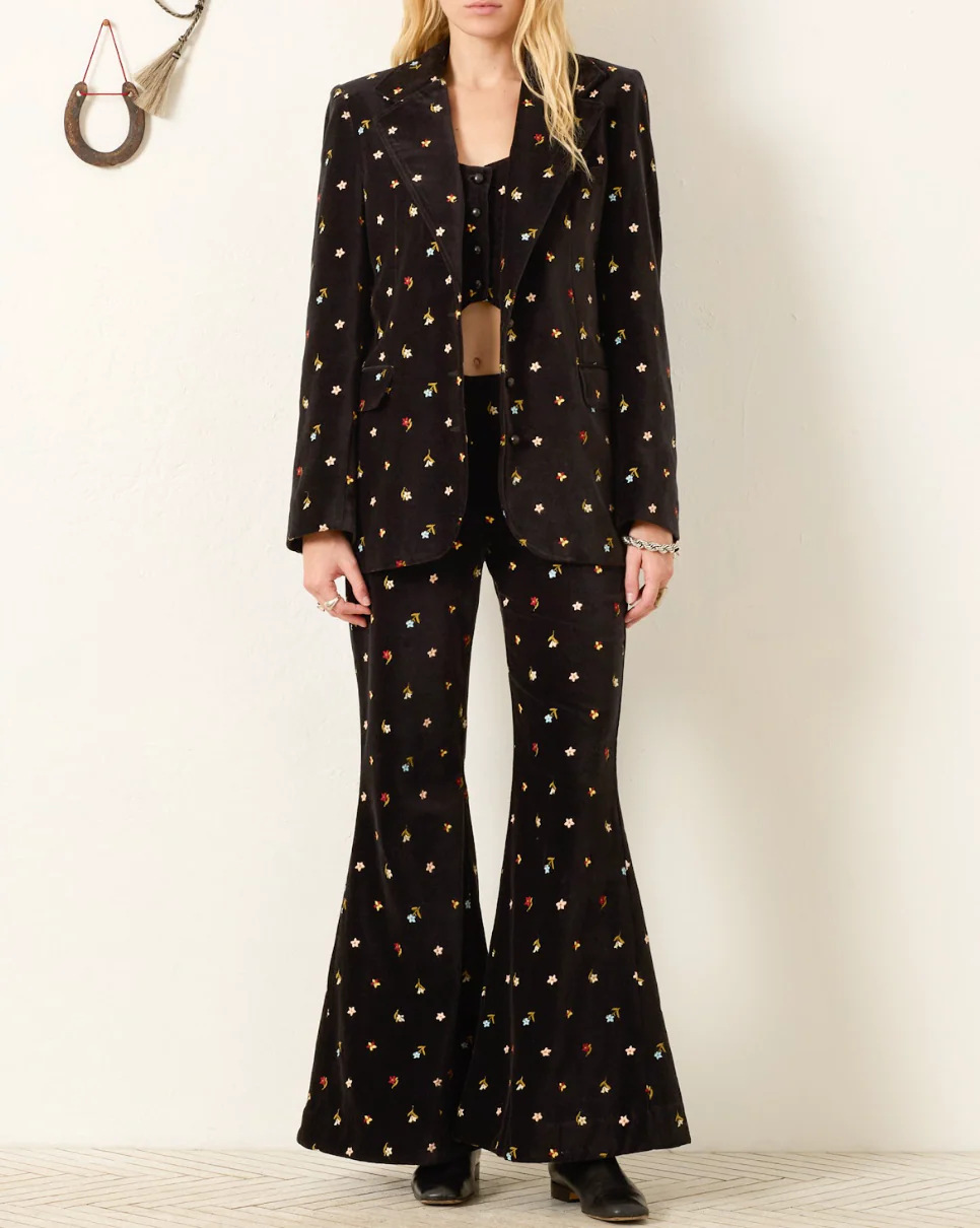 Afternoon Onyx Bouquet Blazer - Image 3