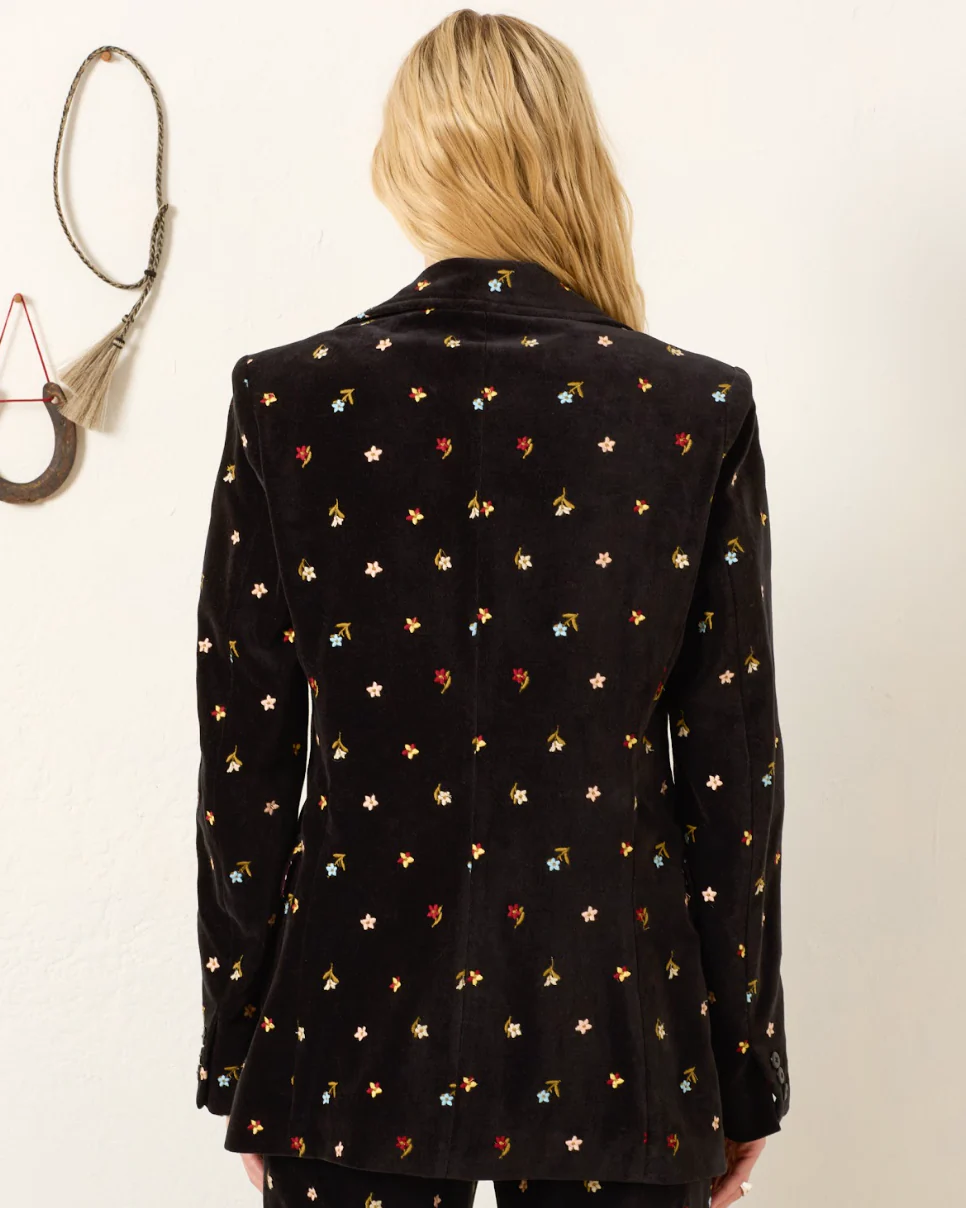 Afternoon Onyx Bouquet Blazer - Image 4