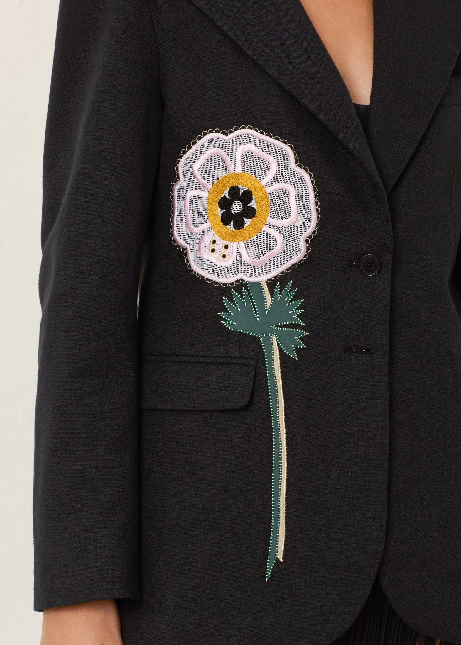 Afternoon Pressed Daisy Blazer - Image 2
