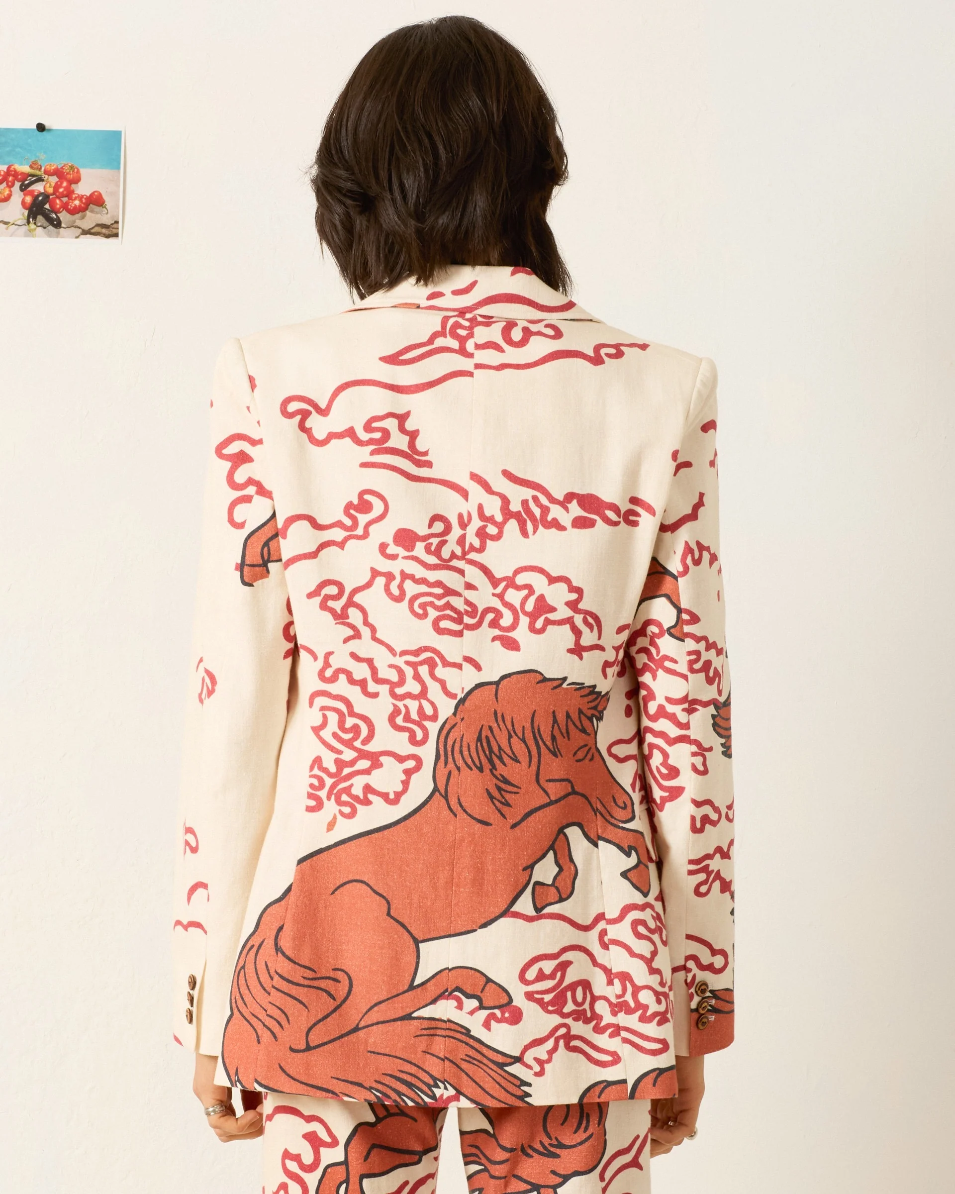 Afternoon Rouge Pegasus Blazer - Image 2