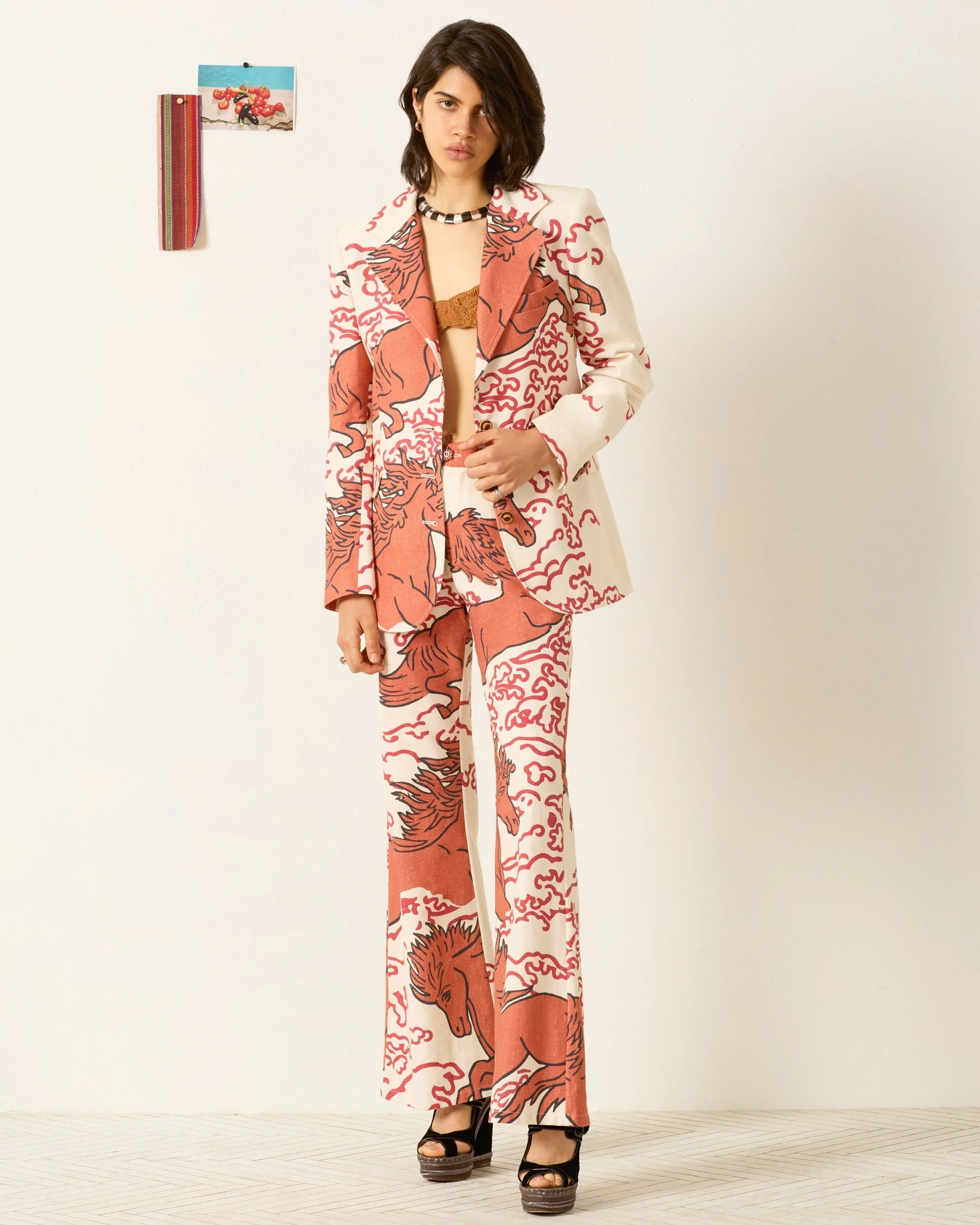 Afternoon Rouge Pegasus Blazer - Image 3