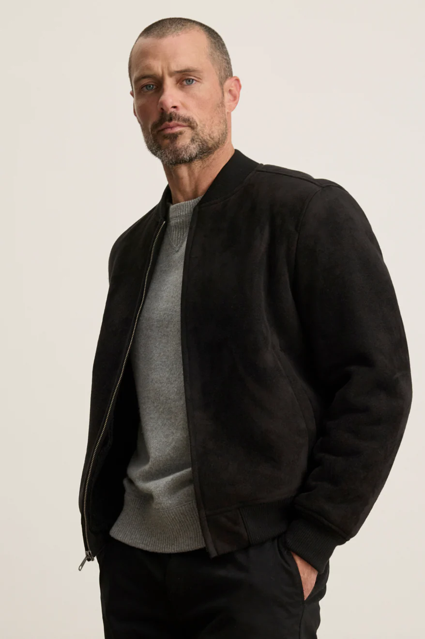 Amias Sherpa Bomber Jacket - Image 2