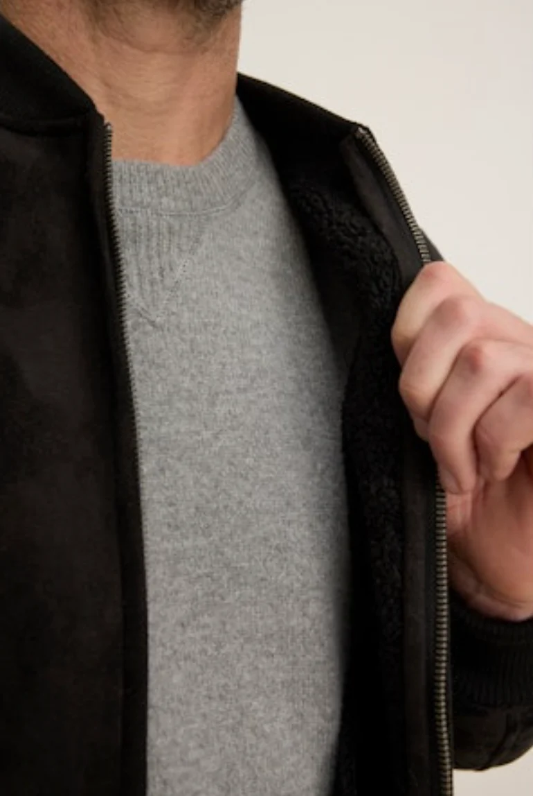 Amias Sherpa Bomber Jacket - Image 3