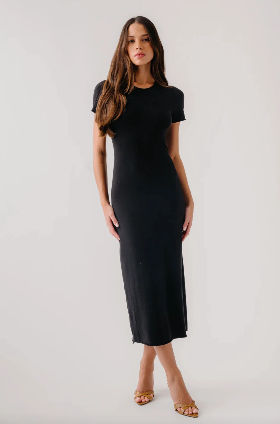 Ana Cashmere T-Shirt Dress - Image 2