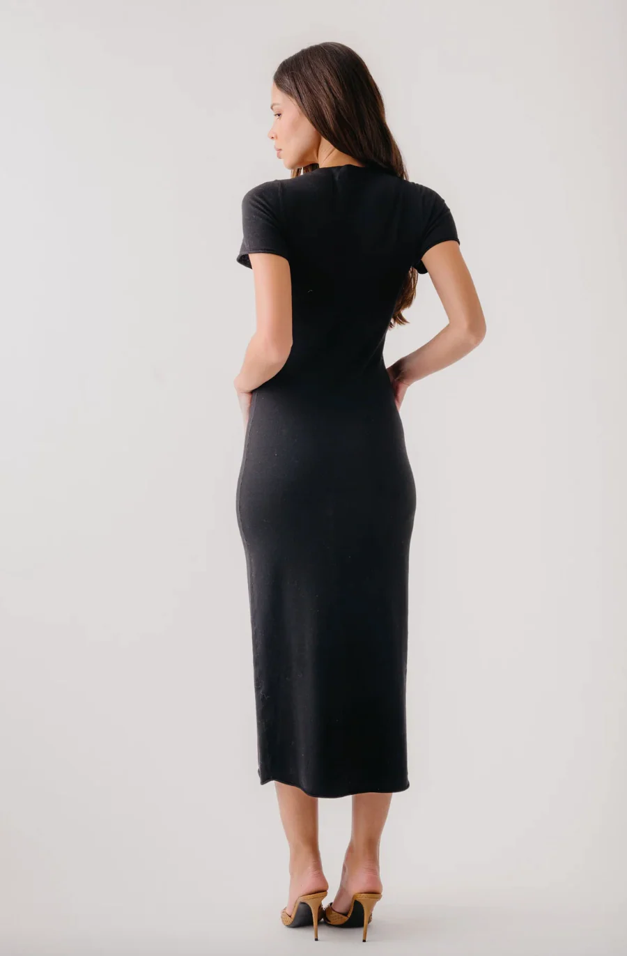 Ana Cashmere T-Shirt Dress - Image 3