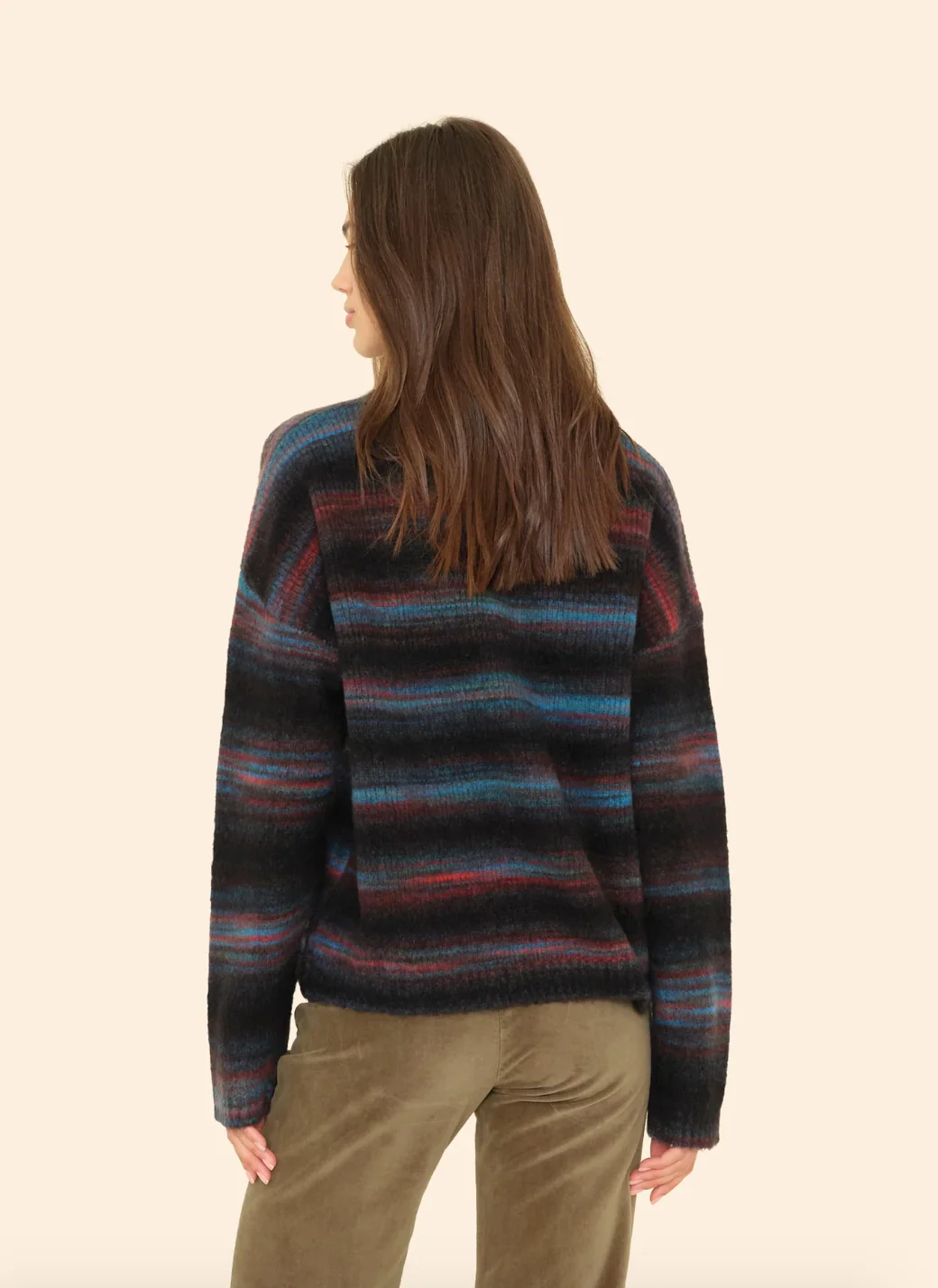 Anders Sweater in Black Ombre - Image 3