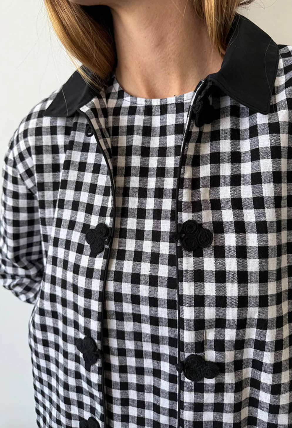 Anja Gingham Jacket - Image 4