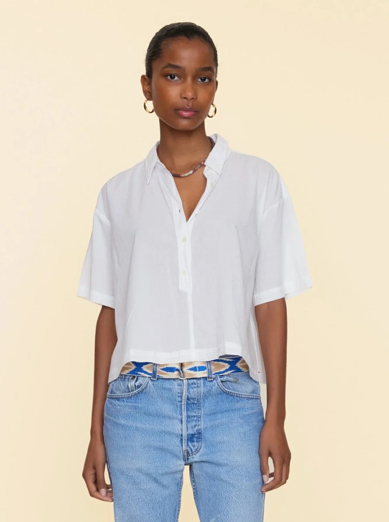 Ansel Top in White