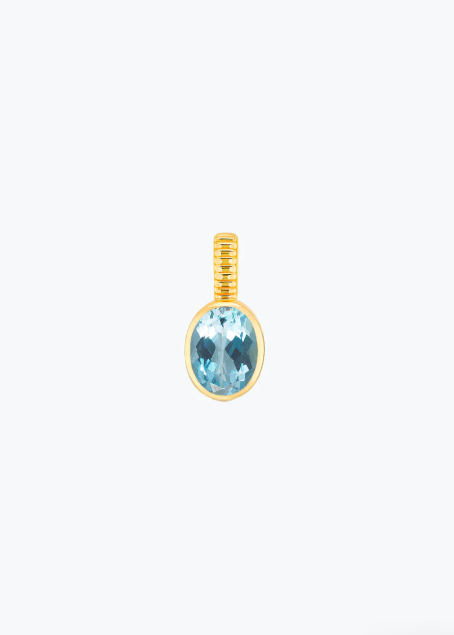 Aquamarine Charm