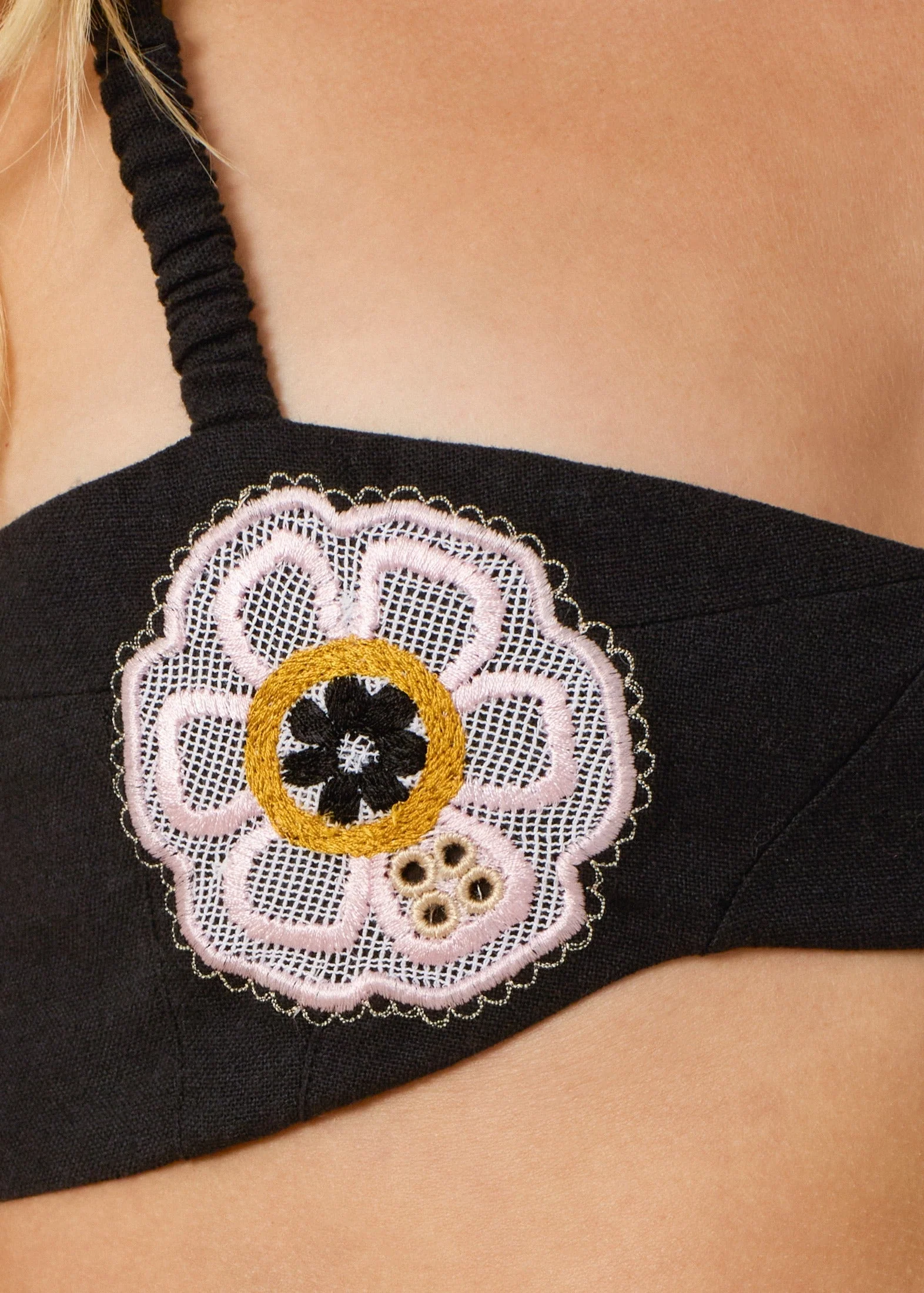 Avalon Pressed Daisy Bralette - Image 2