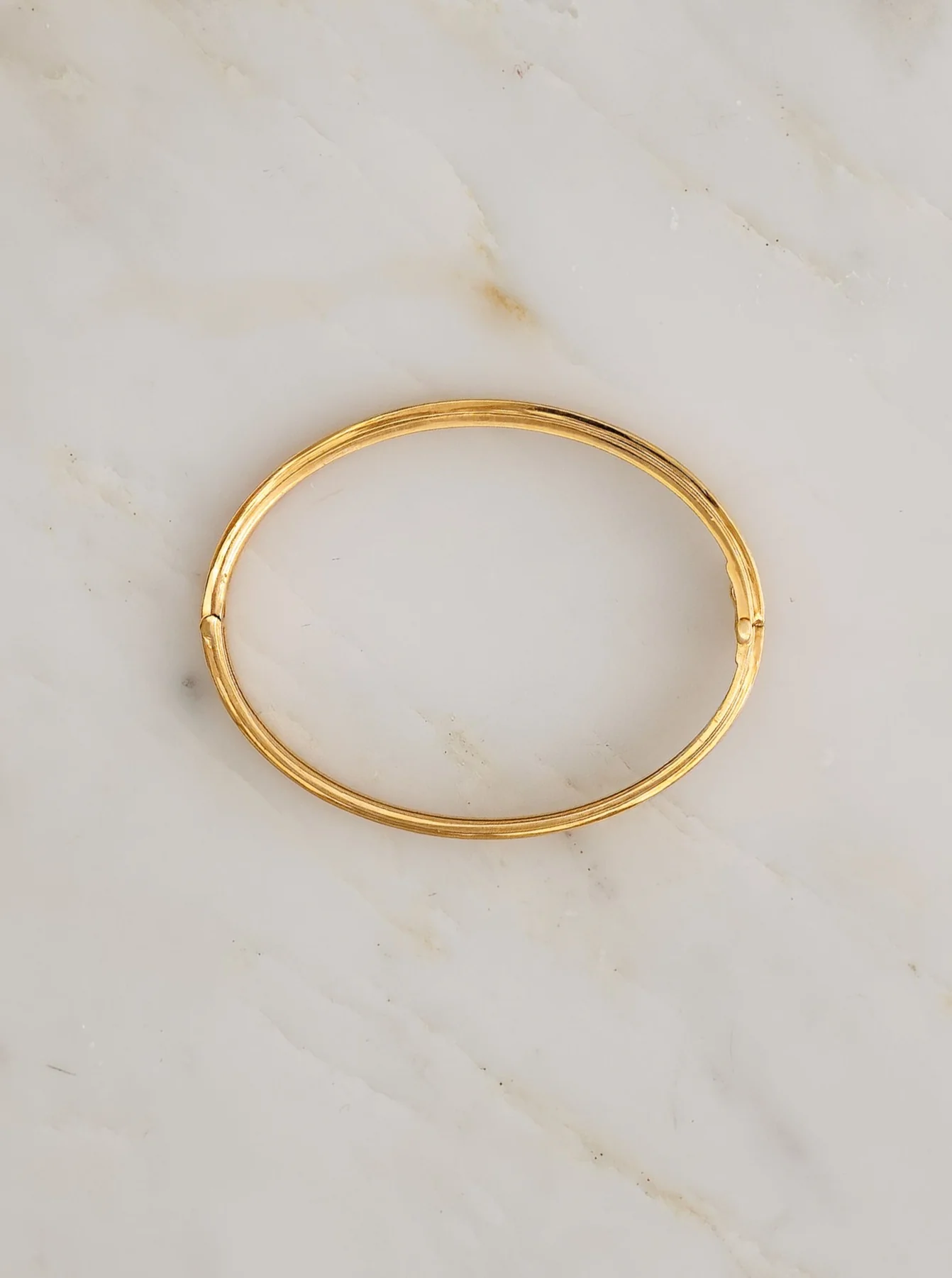 3-Tier Staircase Center Pave Bangle - Image 3