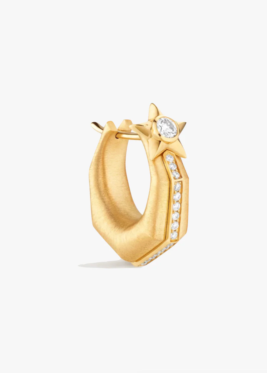 Baba Small Diamond Earring (Single Earring)