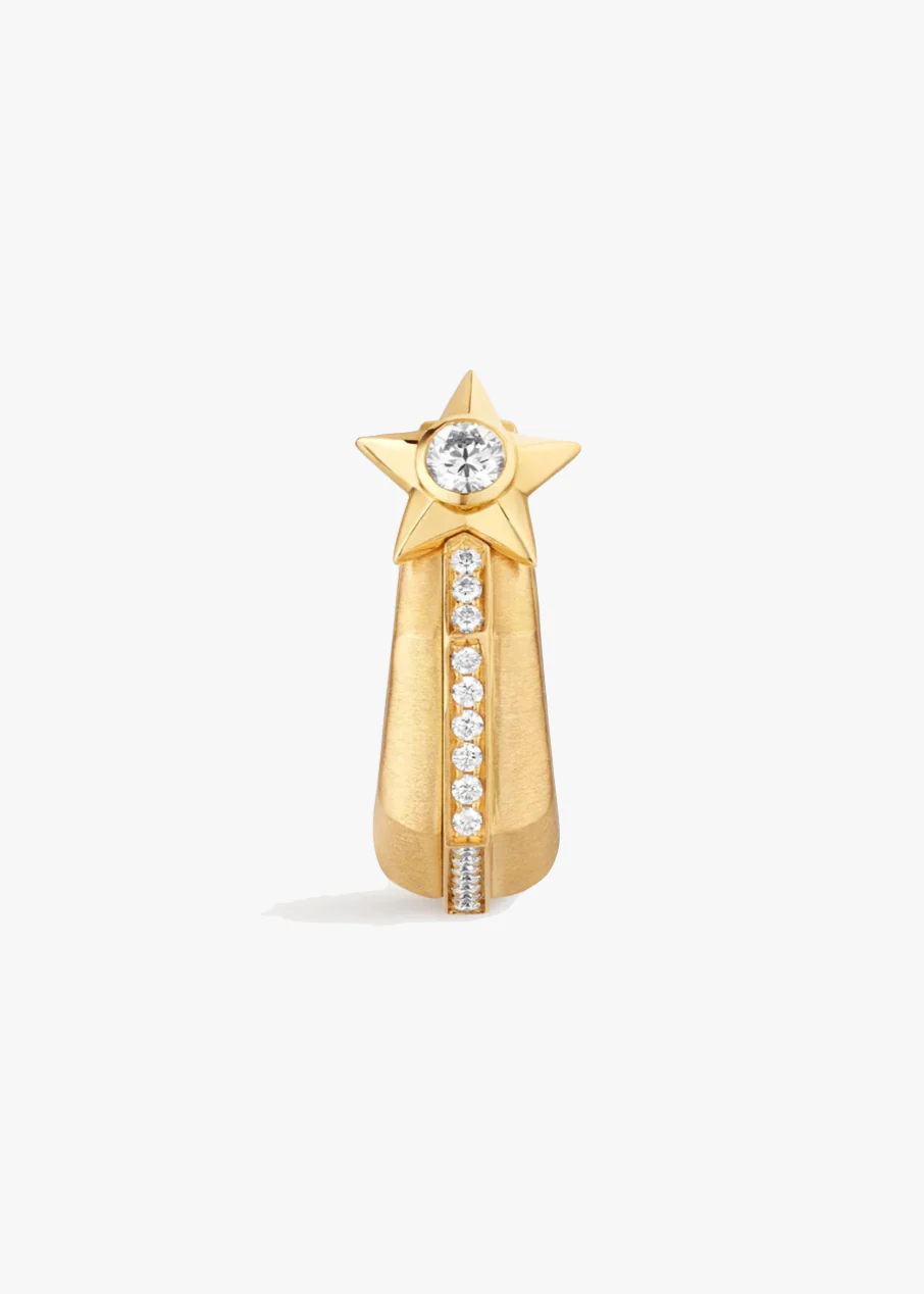 Baba Small Diamond Earring (Single Earring) - Image 4