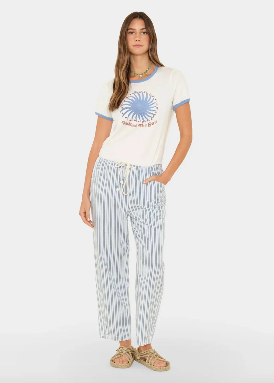 Baxter Pant in Lighthouse Stripe