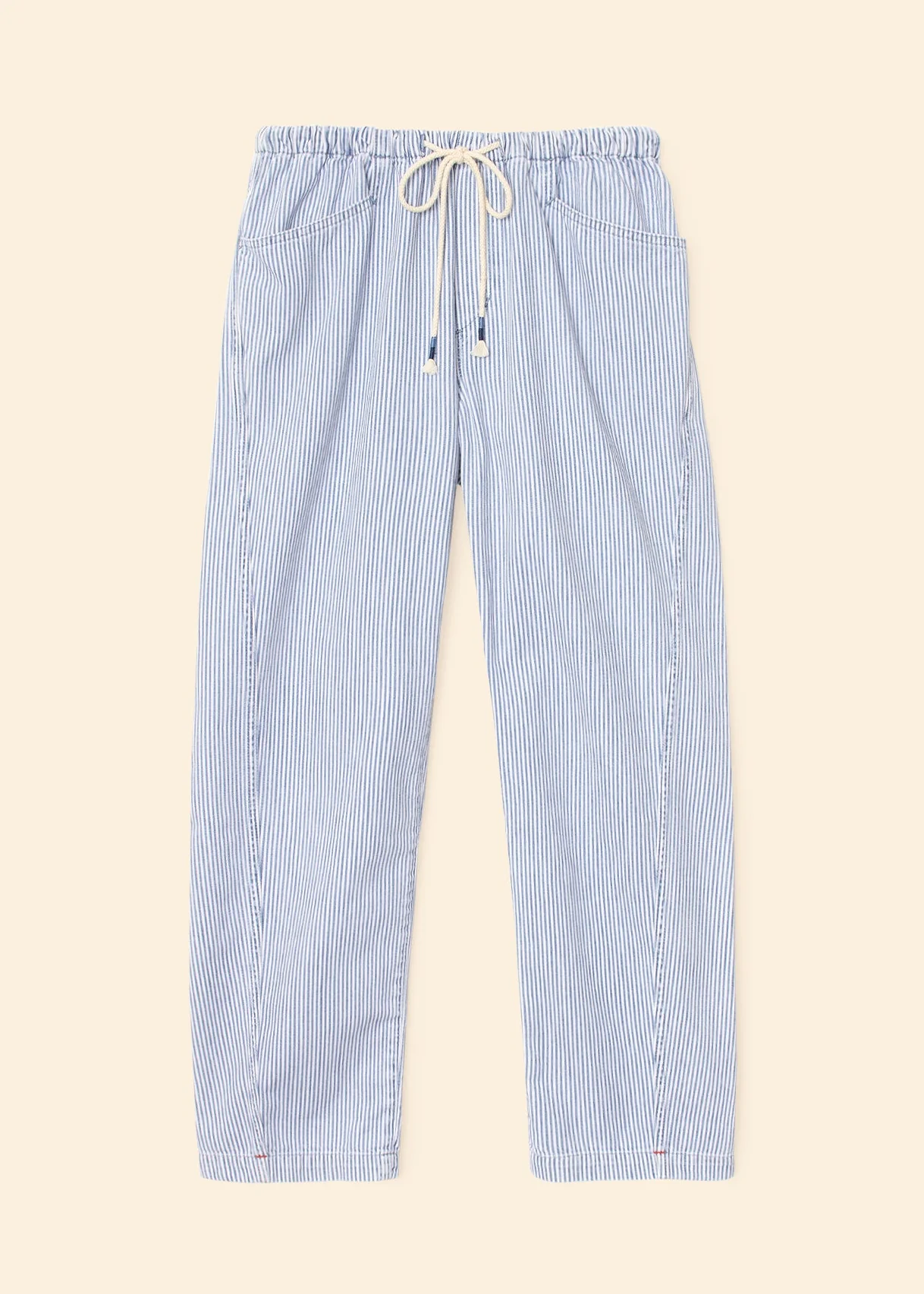 Baxter Pant in Blue Railroad