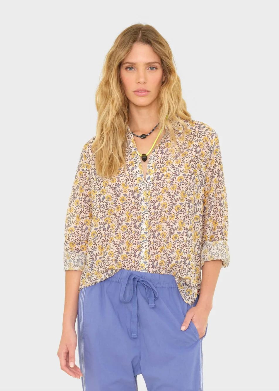 Beau Shirt in Sun Petals