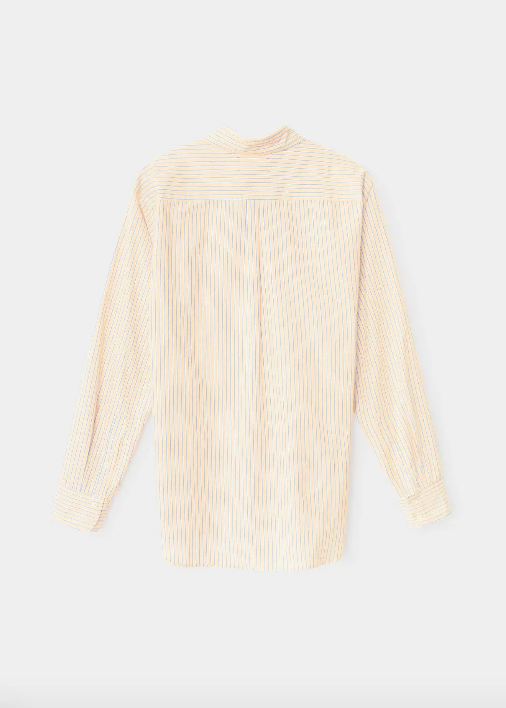 Beau Shirt in Tangerine Sky Stripe - Image 2