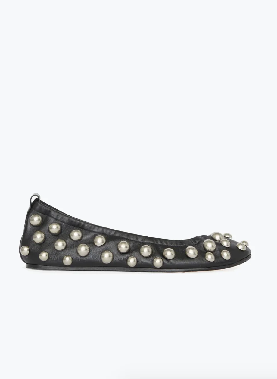 Belna Studded Ballet Flats
