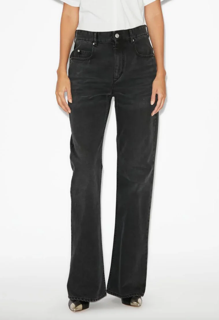 Belvira Pants in Faded Black