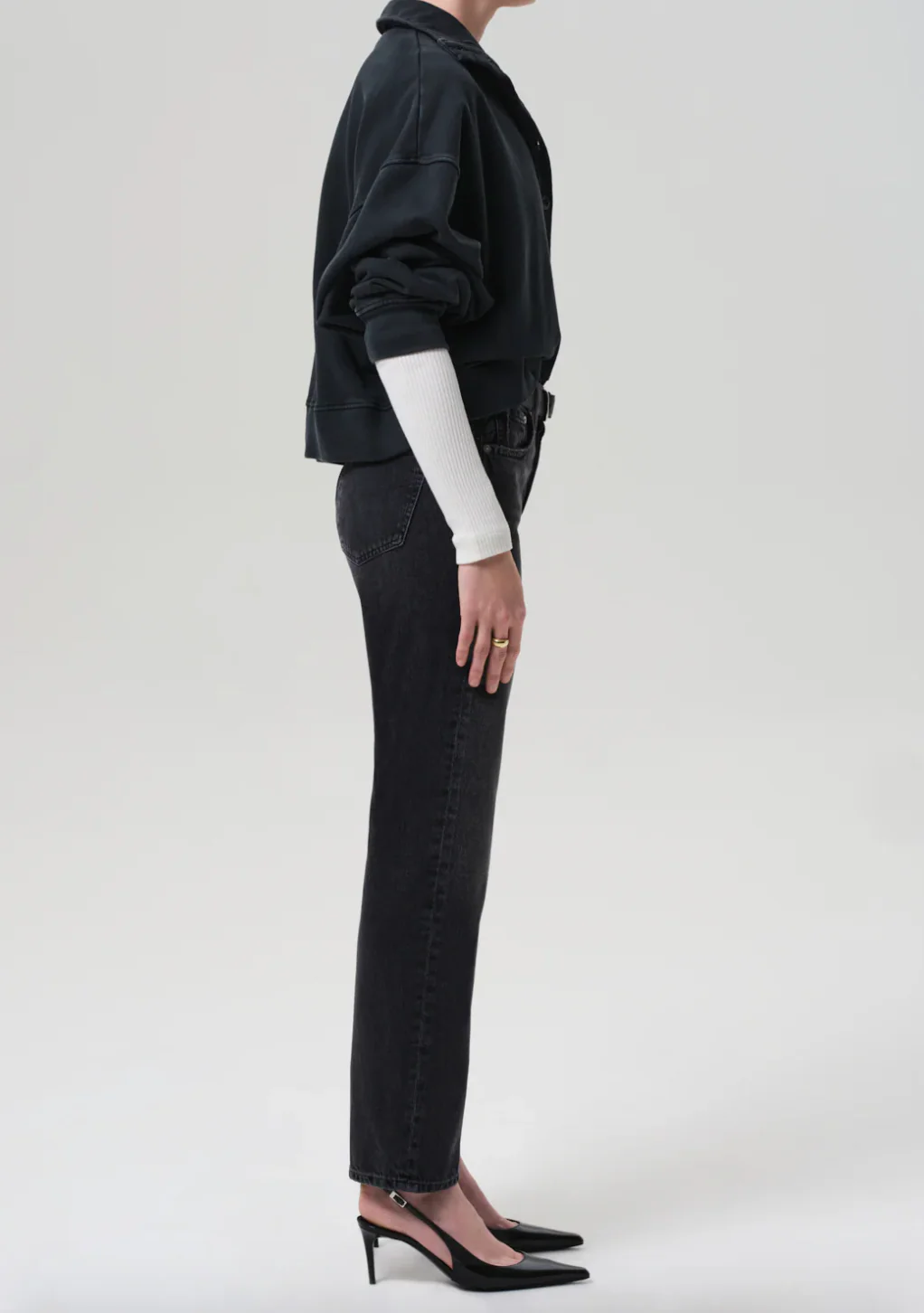 Blaine Vintage Straight In Vintage Black - Image 3
