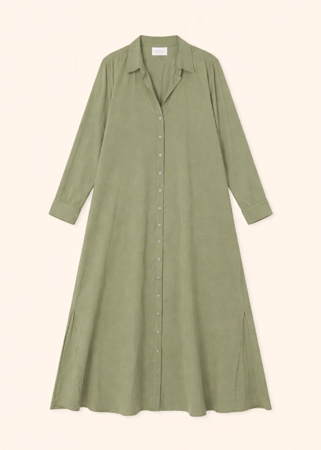 Boden Dress in Dark Seagrass