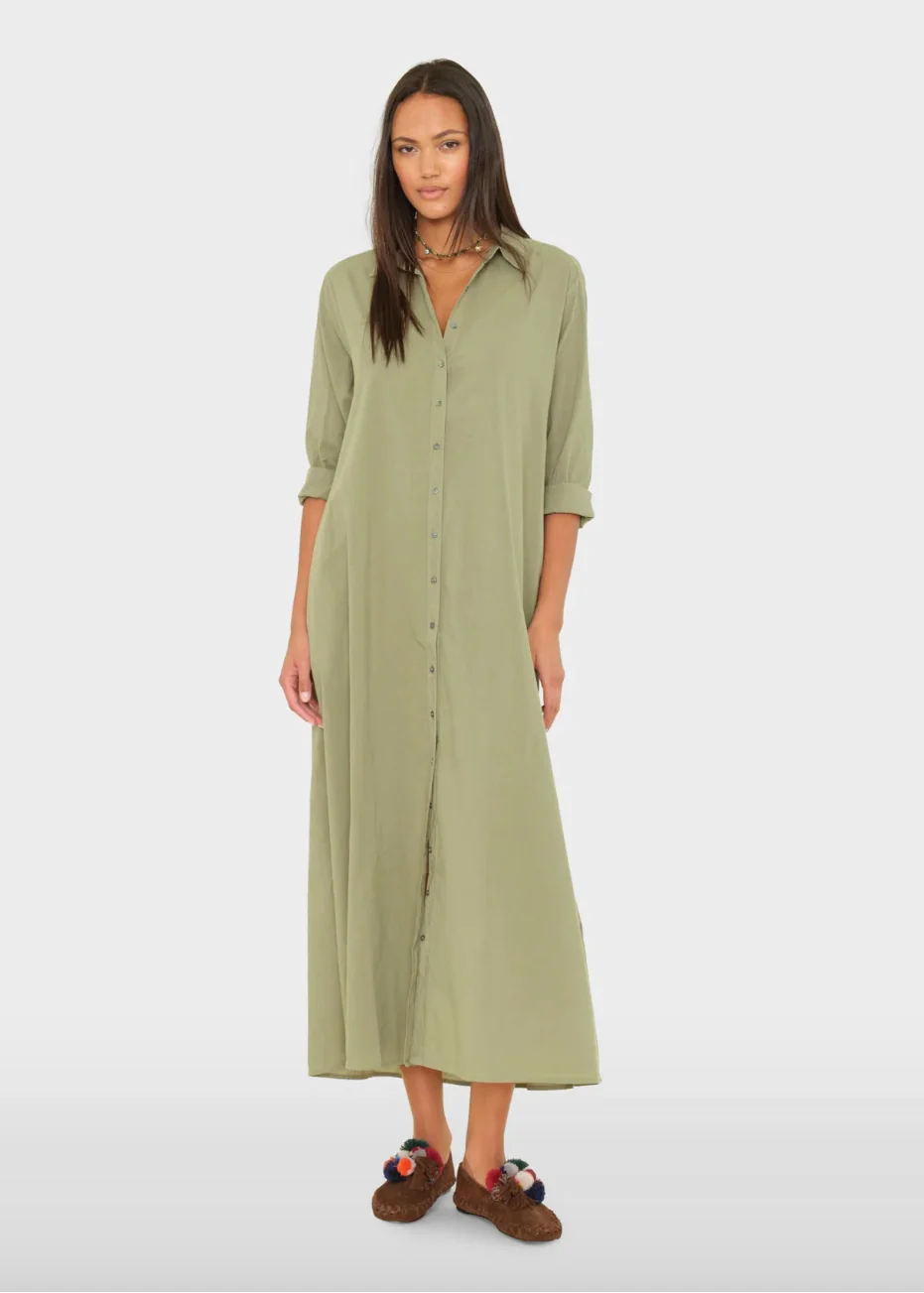 Boden Dress in Dark Seagrass - Image 2