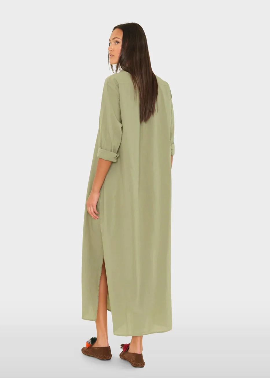 Boden Dress in Dark Seagrass - Image 3