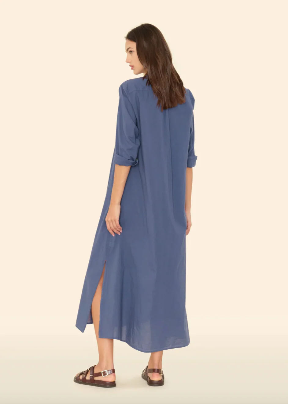 Boden Dress in Marlin Blue - Image 3