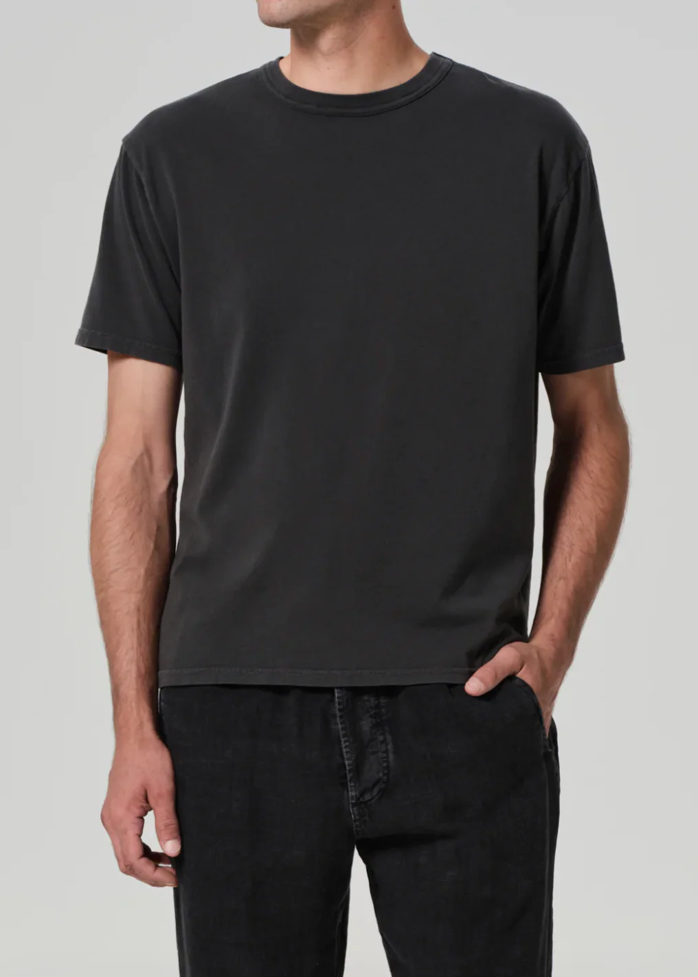 Box Tee in Charred Cedar - Image 2