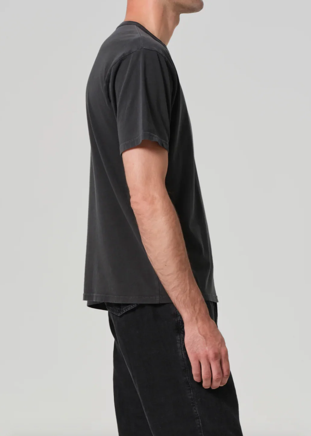 Box Tee in Charred Cedar - Image 3