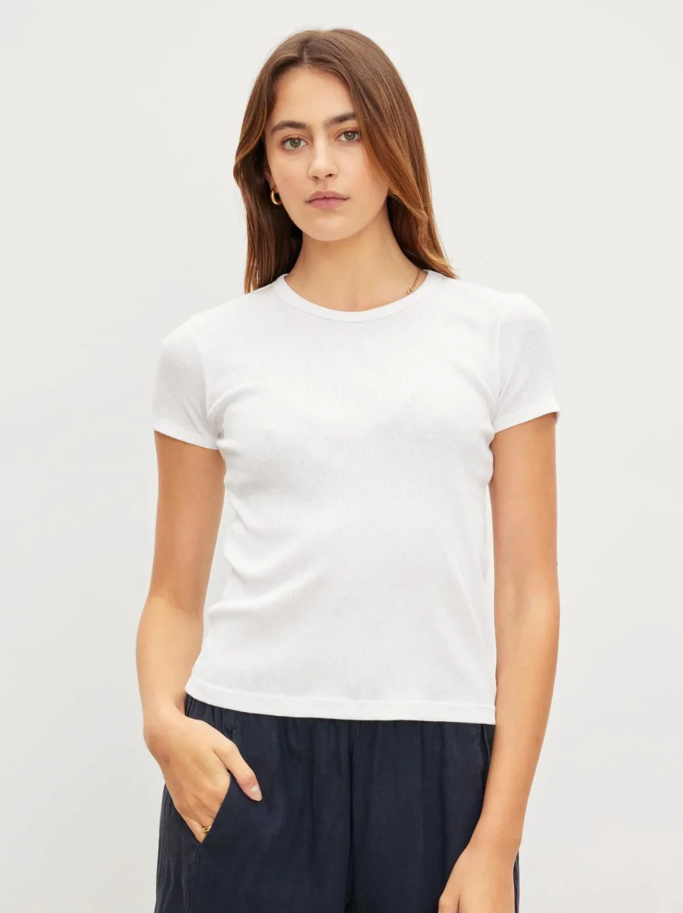 Brenny Tee in White
