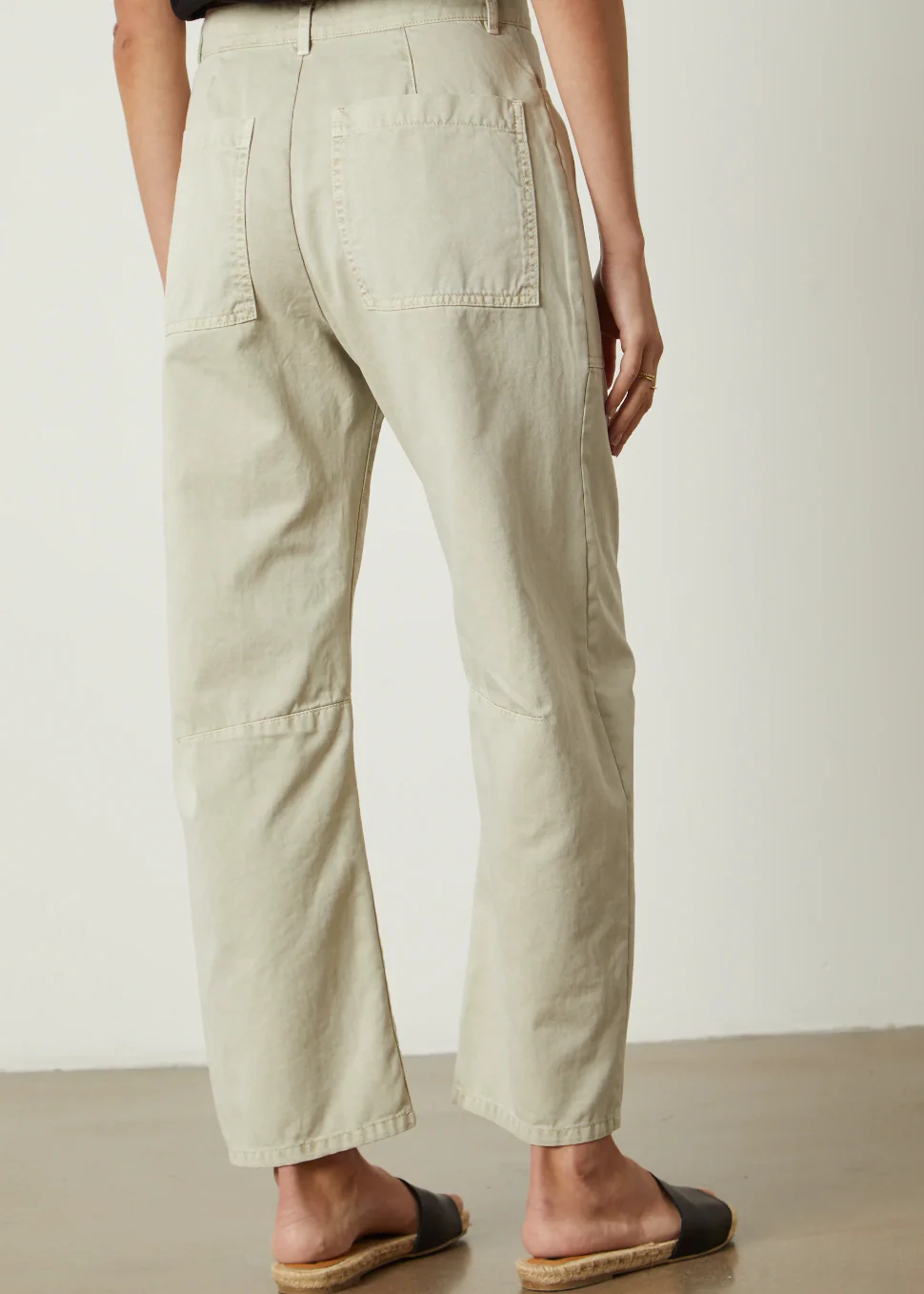Brylie Sanded Twill Pant in Ancient - Image 2