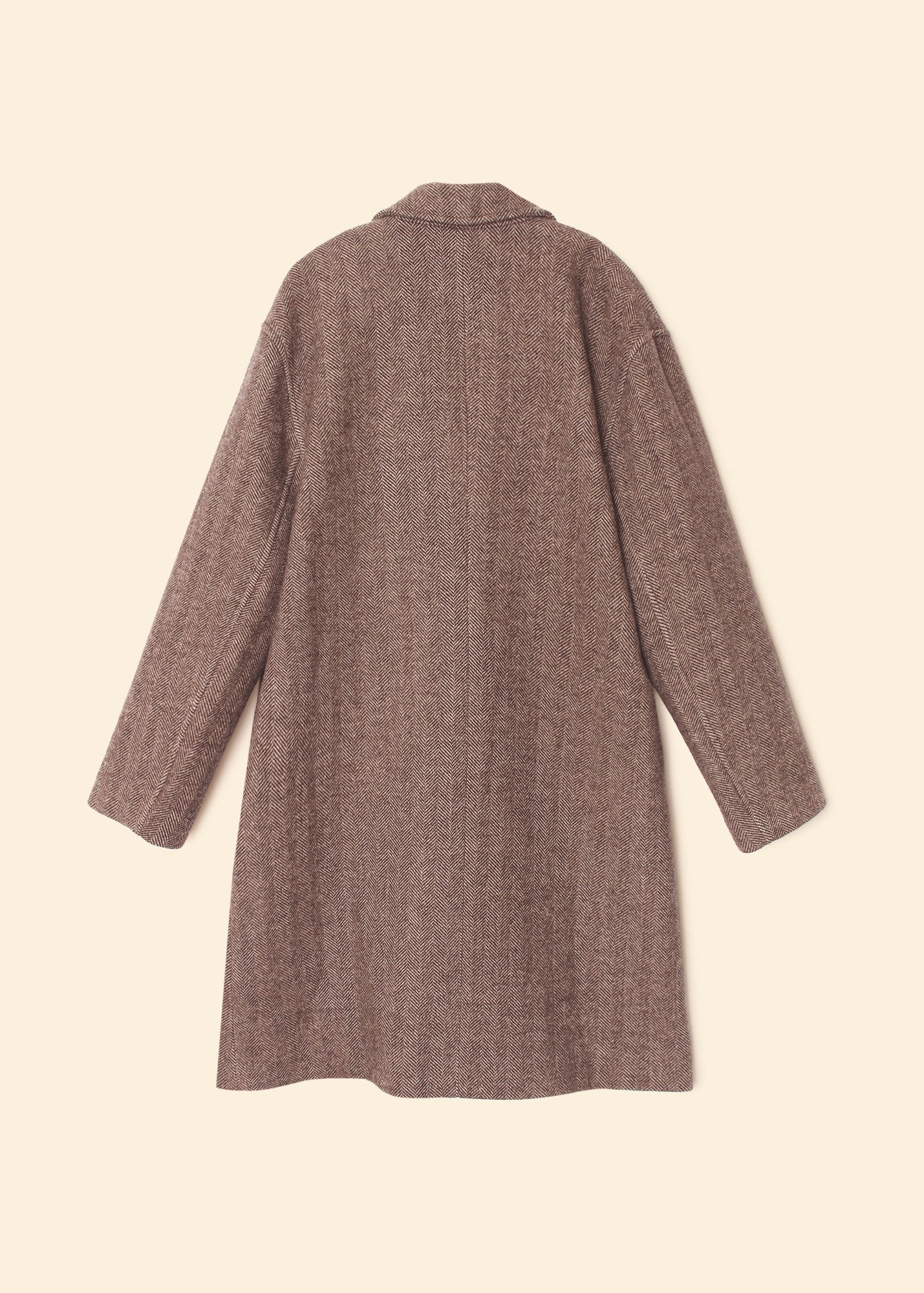 Byron Coat in Brown - Image 3