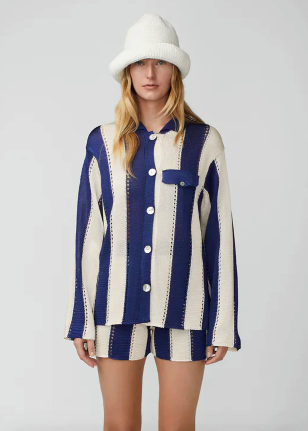 Cabana Stripe Long Sleeve Shirt - Image 2
