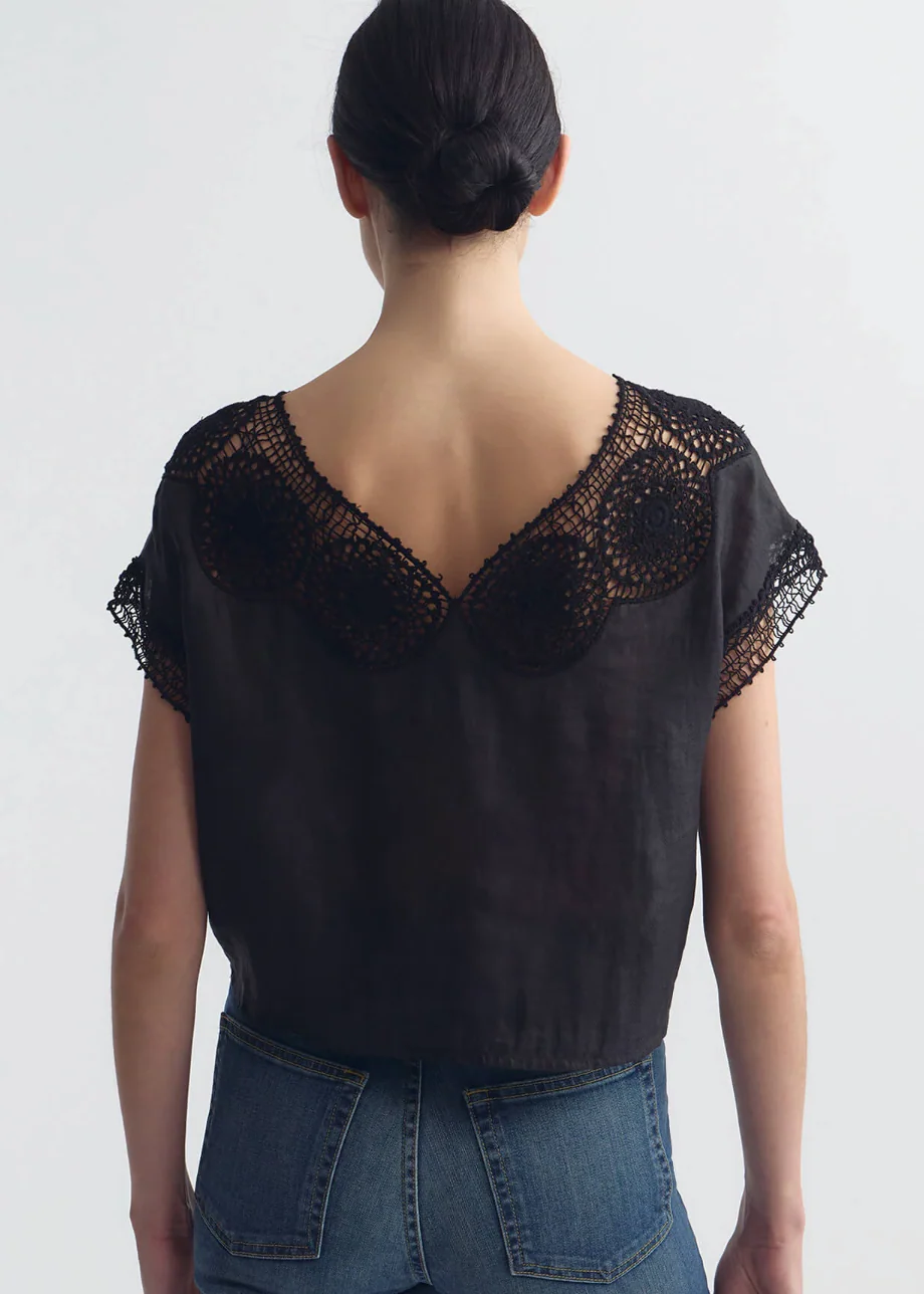 Caila Top in Black - Image 4