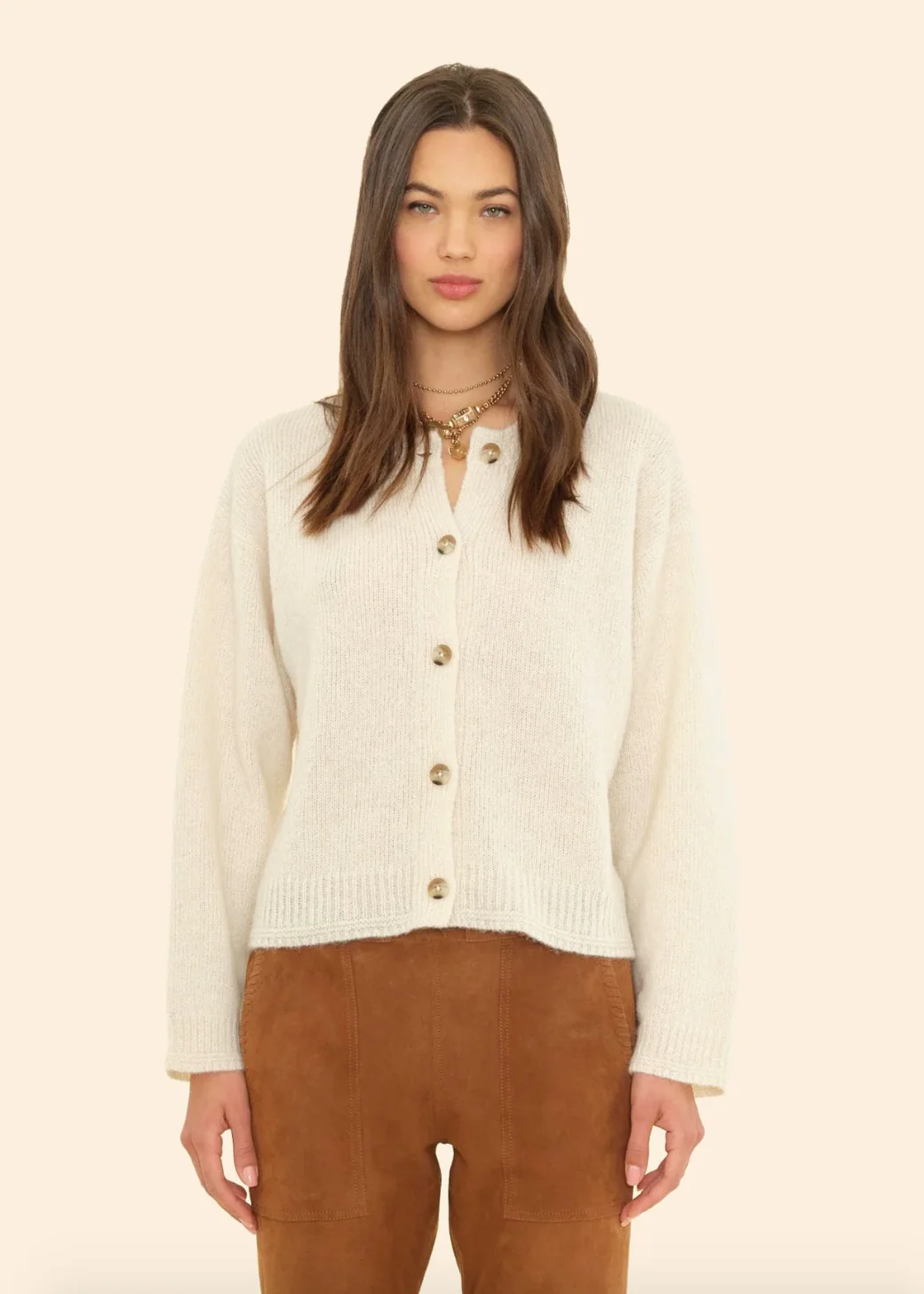 Cameron Cardigan in Frost - Image 2