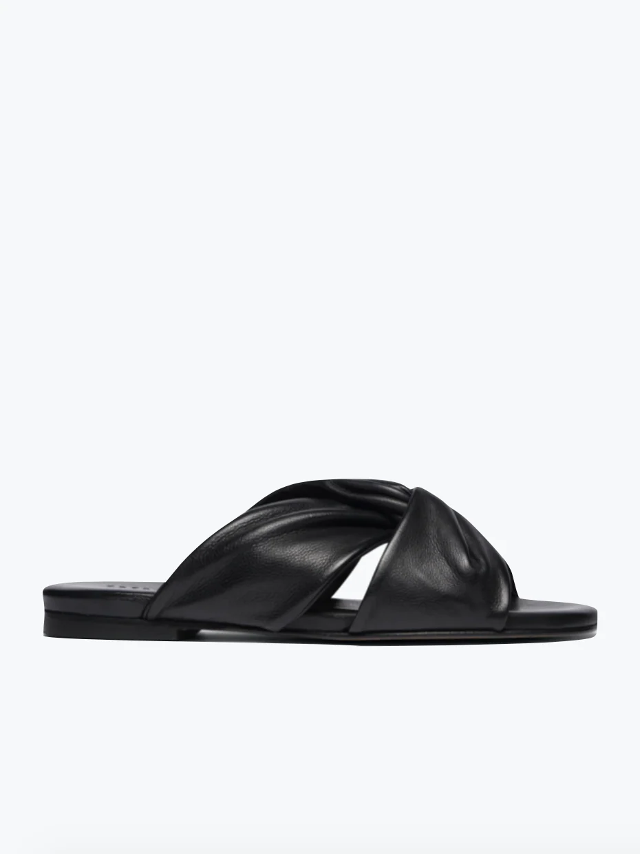 Carlota Twist Leather Sandal - Image 3
