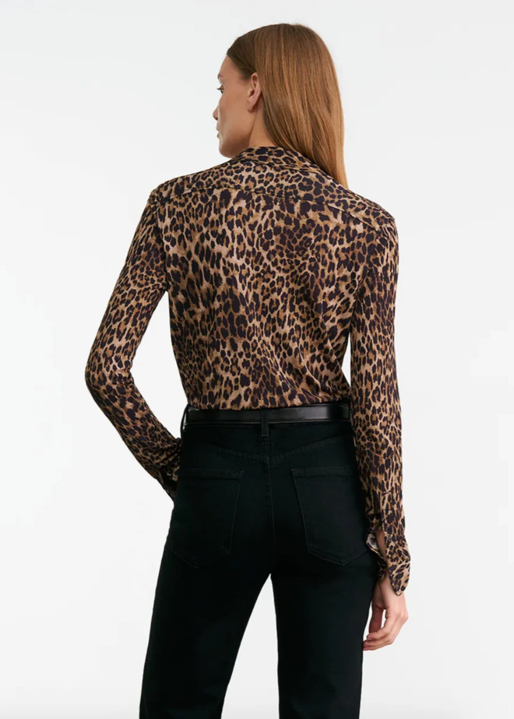 Celestine Shirt in Vintage Leopard Print - Image 4