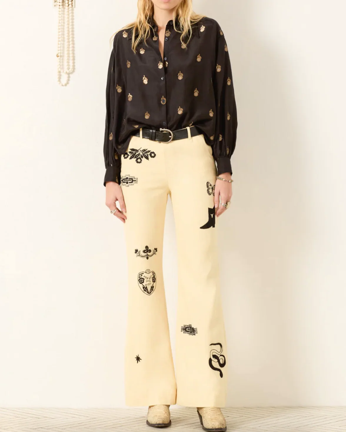 Charlie Rye Tattoo Pants - Image 2