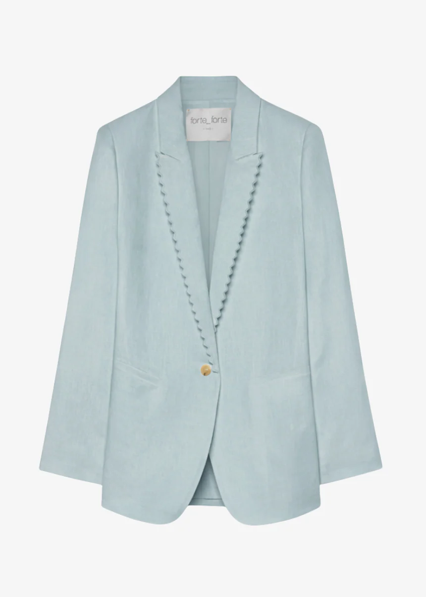 Embroidered Linen Jacket