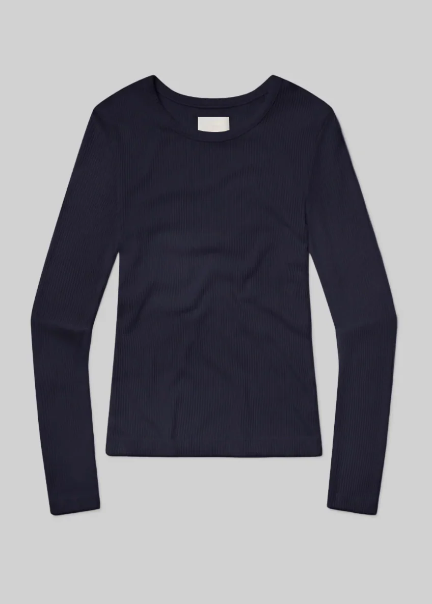 Bina Crewneck in Navy