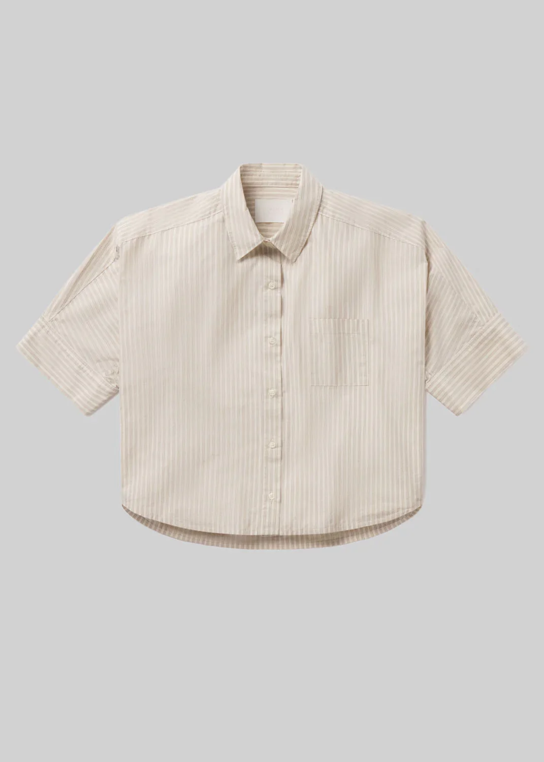 Claire Origami Shirt - Ciro Stripe