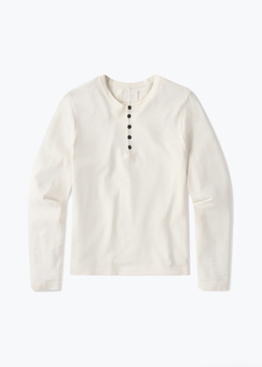 Classic Henley in Canvas