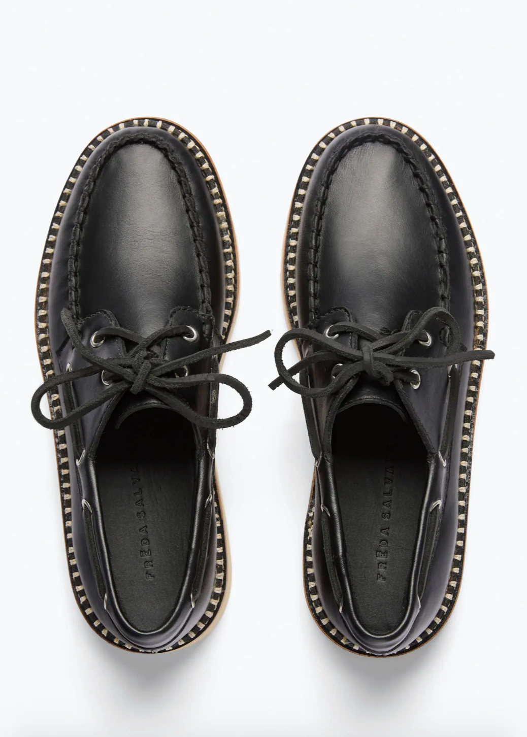 Collins Lug Loafer in Black - Image 3