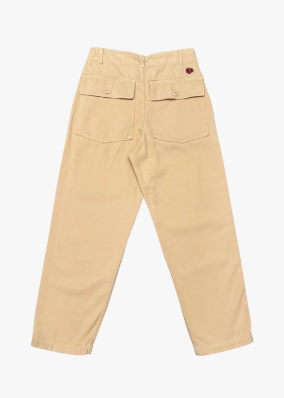 "Community of Lovers" Hemp Pants in Cloud - Image 5