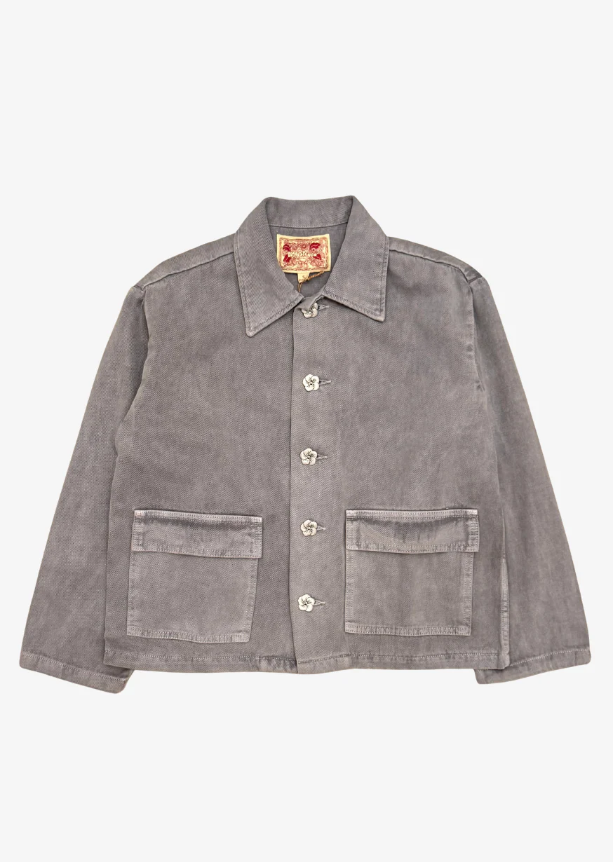 "Community of Lovers" Work Jacket in Sea Moss