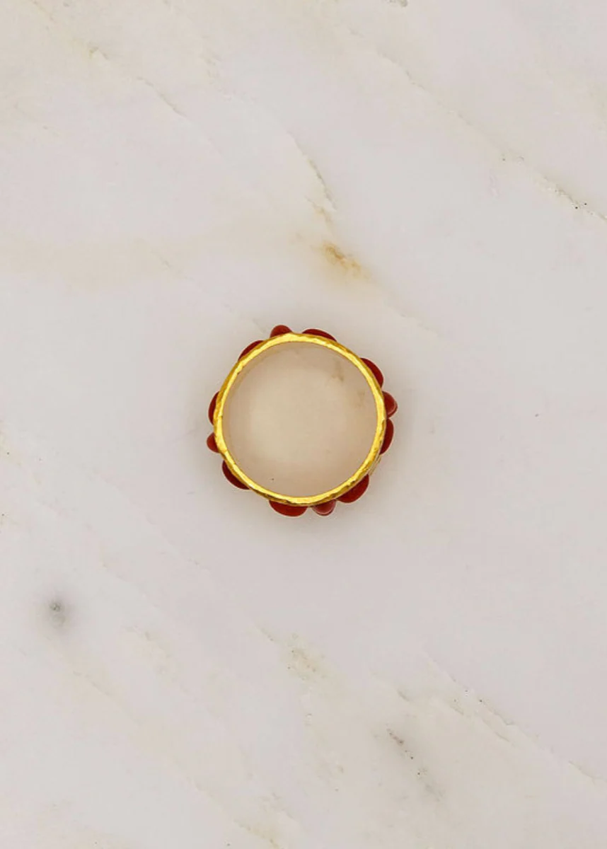 Coral and Pearl Wide Band - Image 4